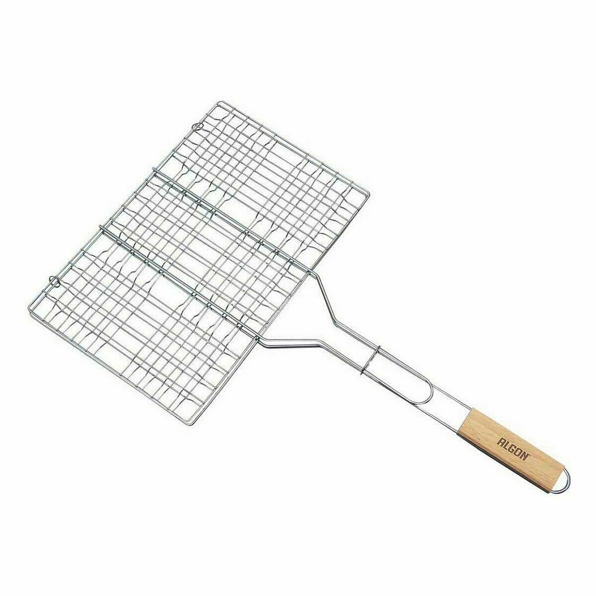 Grill Algon Barbecue 35 x 25 x 2 cm (8 Unités)